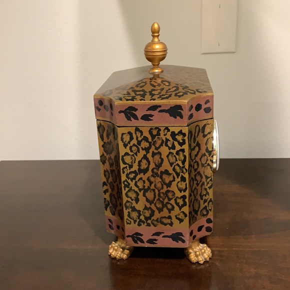 Animal Print Accent Clock - Picture 3 of 8